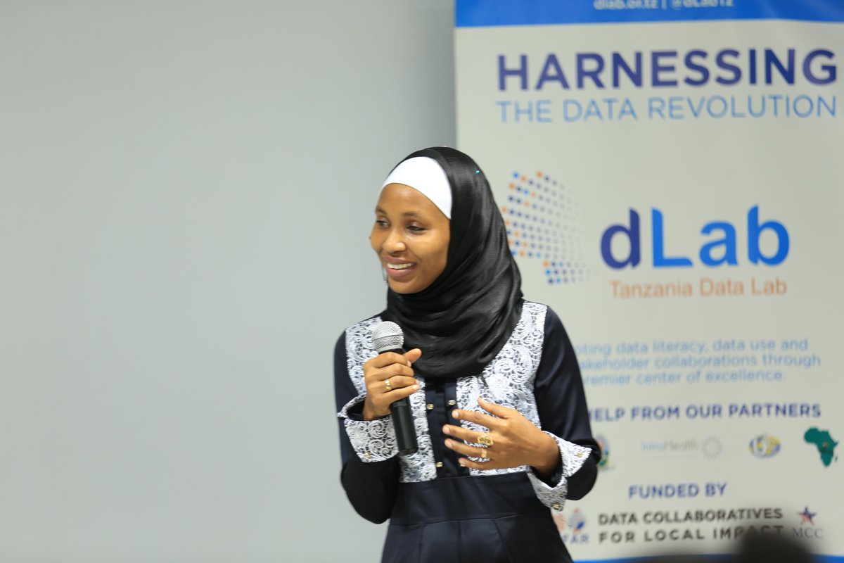 DLIInnovation's tweet photo. The DLI sister project @dLabTz, which is now an NGO, will become the host for all the upcoming challenge windows! Stay tuned for more updates on #ZeroHungerZeroAIDS winners & more funding opportunities! #DataRevolutionTZ
Image: Ms Mahadia, dLab's Director for Capacity Development https://t.co/EBIKYkhQaY