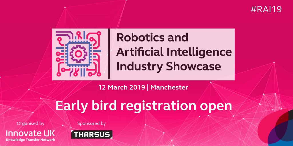 We only launched on Monday and we've already seen high interest. A good mix of RAI providers and end users. Don't delay to secure an early bird ticket 👉 rai2019.co.uk #RAI19