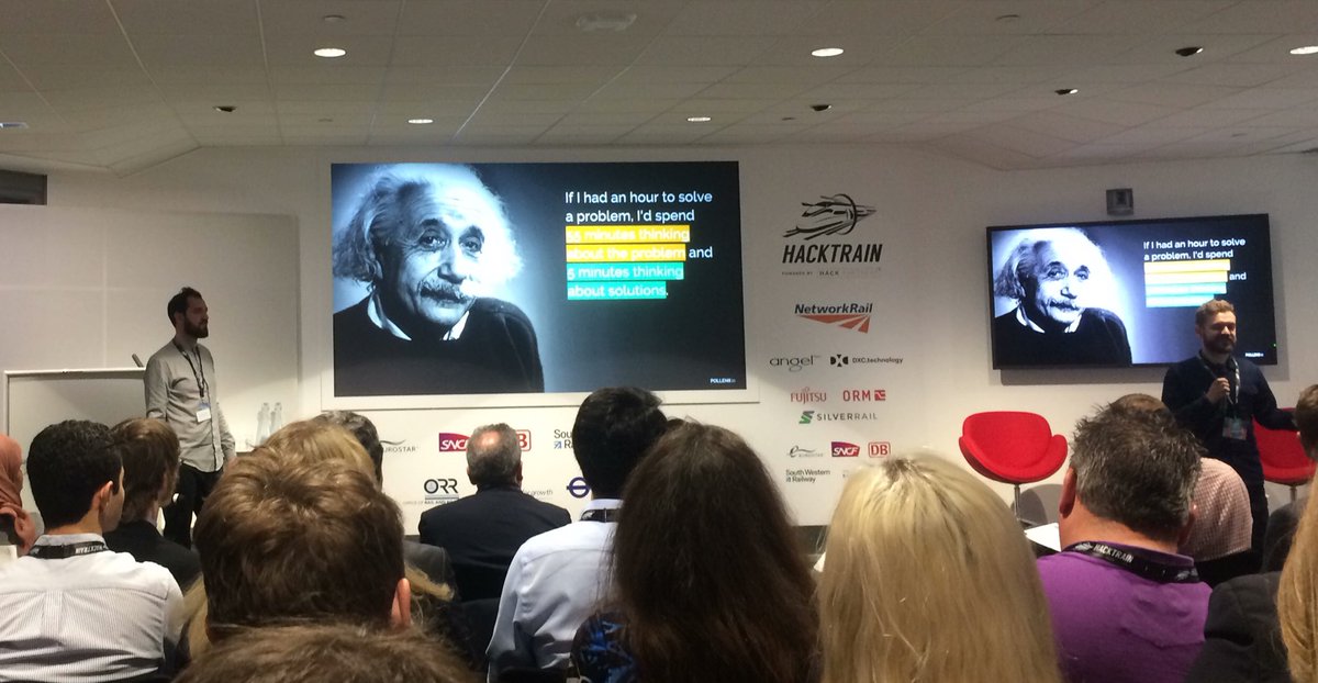 IanJSmall's tweet image. @pollen8_io great minds think alike! This #Einstein quote opens all my #innovation presentations @aecom too #HackTrainConf
