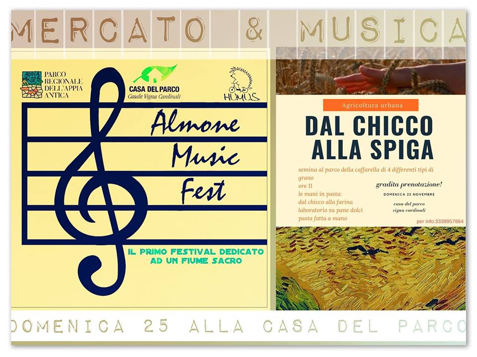 parcoappia's tweet photo. Questa domenica alla Casa del Parco in #Caffarella torna l'#AlmoneMusicFest! Dalla mattina mercato e laboratori sulla stagionalità
e dalle 14.30 al tramonto la musica per il nostro fiume #Almone: terzo fiume di #Roma e fiume sacro ai Romani. Non mancate 👉 https://t.co/TaH3iWACVt https://t.co/MsbcsbJFGc