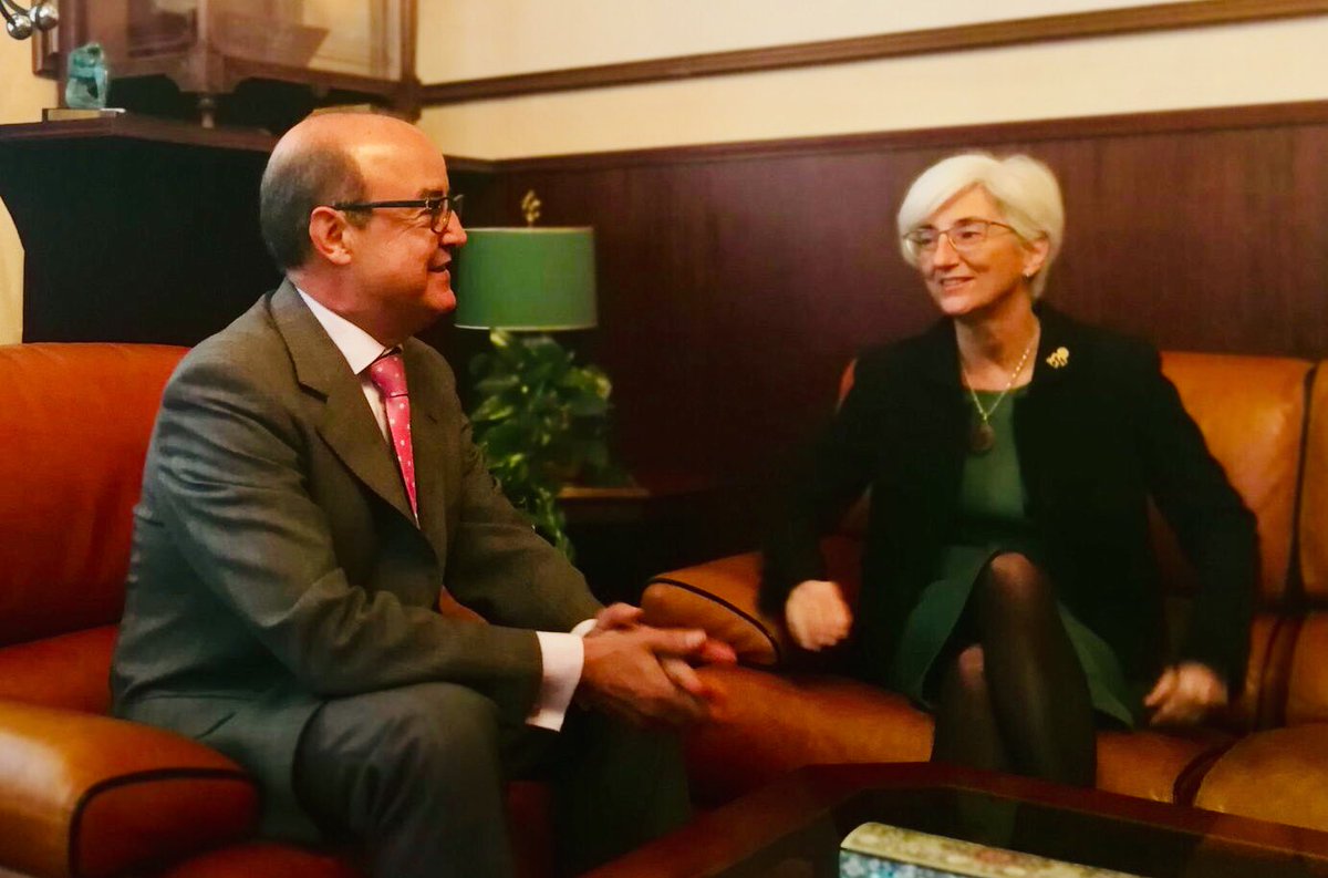 La #FiscalGeneral realiza visita institucional al Presidente del <a href="/tsj_cat/">TSJCat</a>, Jesús María Barrientos
