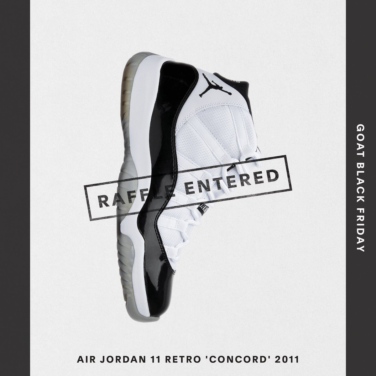 Jsagon01's tweet image. Enter the #GOATBlackFriday Raffle for your chance to win the most coveted sneakers and other prizes. @goatapp goat.app.link/96OHhcA82R