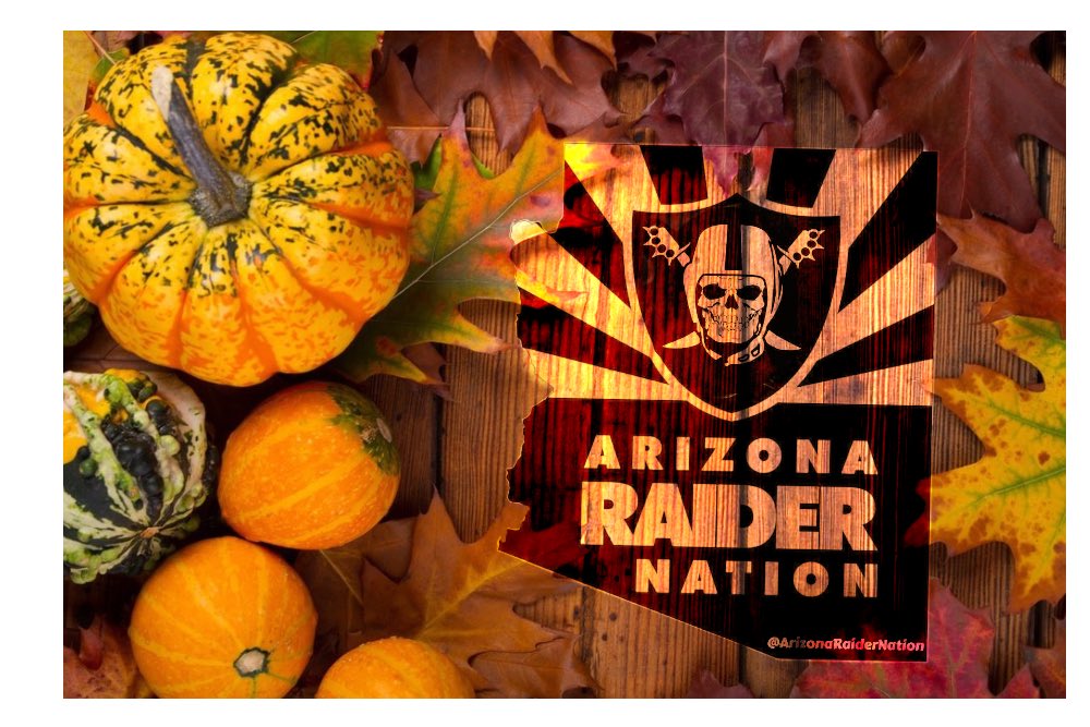 AZRNMEDIA's tweet photo. Happy Thanksgiving #Relax #IAmARaider
#ArizonaRaiderNation #AZRN
#RaiderMode
#WeAreRaiders
#LasVegasRaiders
#RaiderStrong
#JustVegasBaby
#LasVegasRaiderNation
#Raiders
#RaiderNation
#JustWinBaby #CommitmentToExcellence #RaiderFamilia
#RaiderLife https://t.co/0FTpkJKvcI