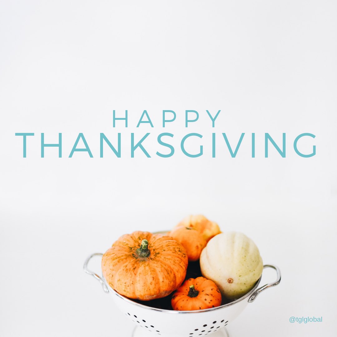 tglglobal's tweet photo. Happy Thanksgiving! 🦃
When we gather around the table today let’s focus on what we agree on.
🍂🍁
#thanksgiving #tglus #civilitymatters #strongertogether #agree #gather #listen #dialogue #unitednotdivided https://t.co/YMfVEDtKxT