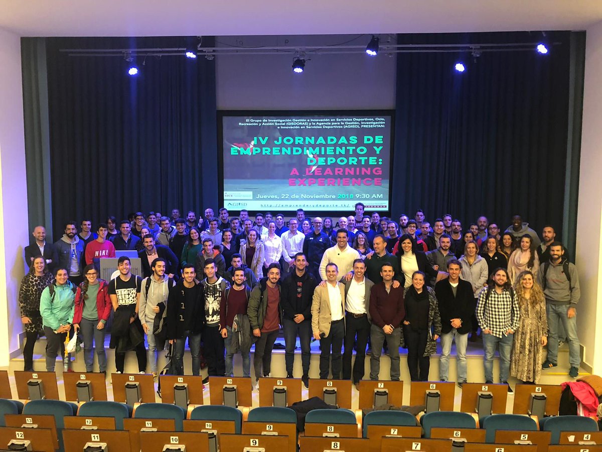 Si las jornadas #emprendeporte2018 lo han petado de nuevo es gracias a VOSOTROS.

¡Muchísimas gracias de corazón a todos!