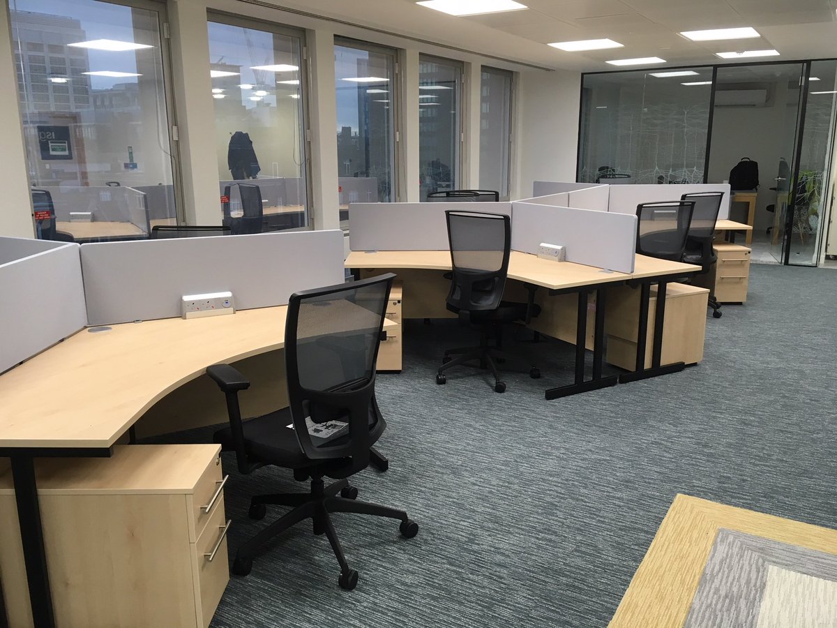 GodfreySyrett's tweet photo. We recently installed a selection of office and breakout furniture in Maple House @ucl. Find us on stand 24 in the Wilkins Building to talk to us about all things furniture! #universityspaces #shapeyourenvironment https://t.co/jUvAP8MkkJ