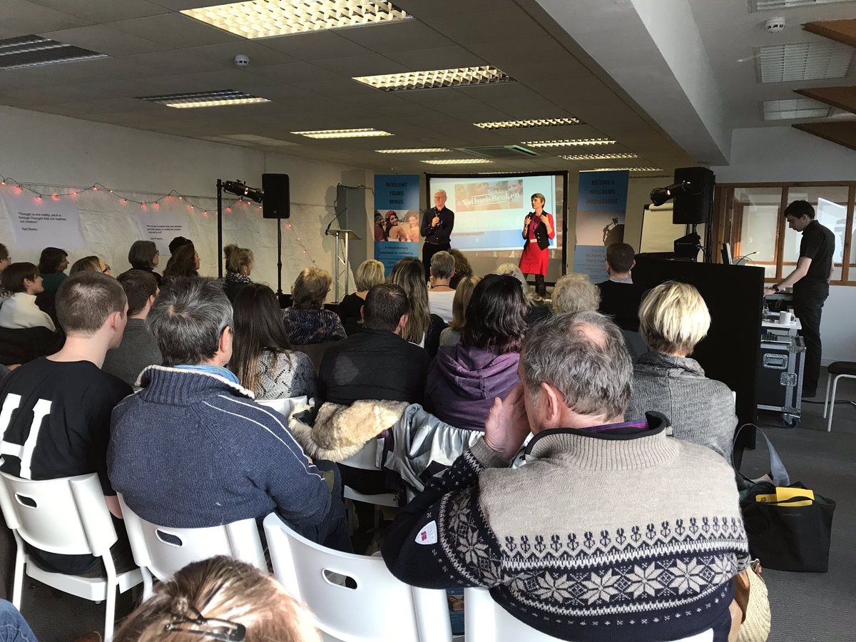 CatandtheBox's tweet photo. Conference is underway, been a hectic week with @FactoryClay now time to #Breathe and enjoy the speakers #Nooneisbroken #ResilientYoungMinds https://t.co/THjbMzYp2x