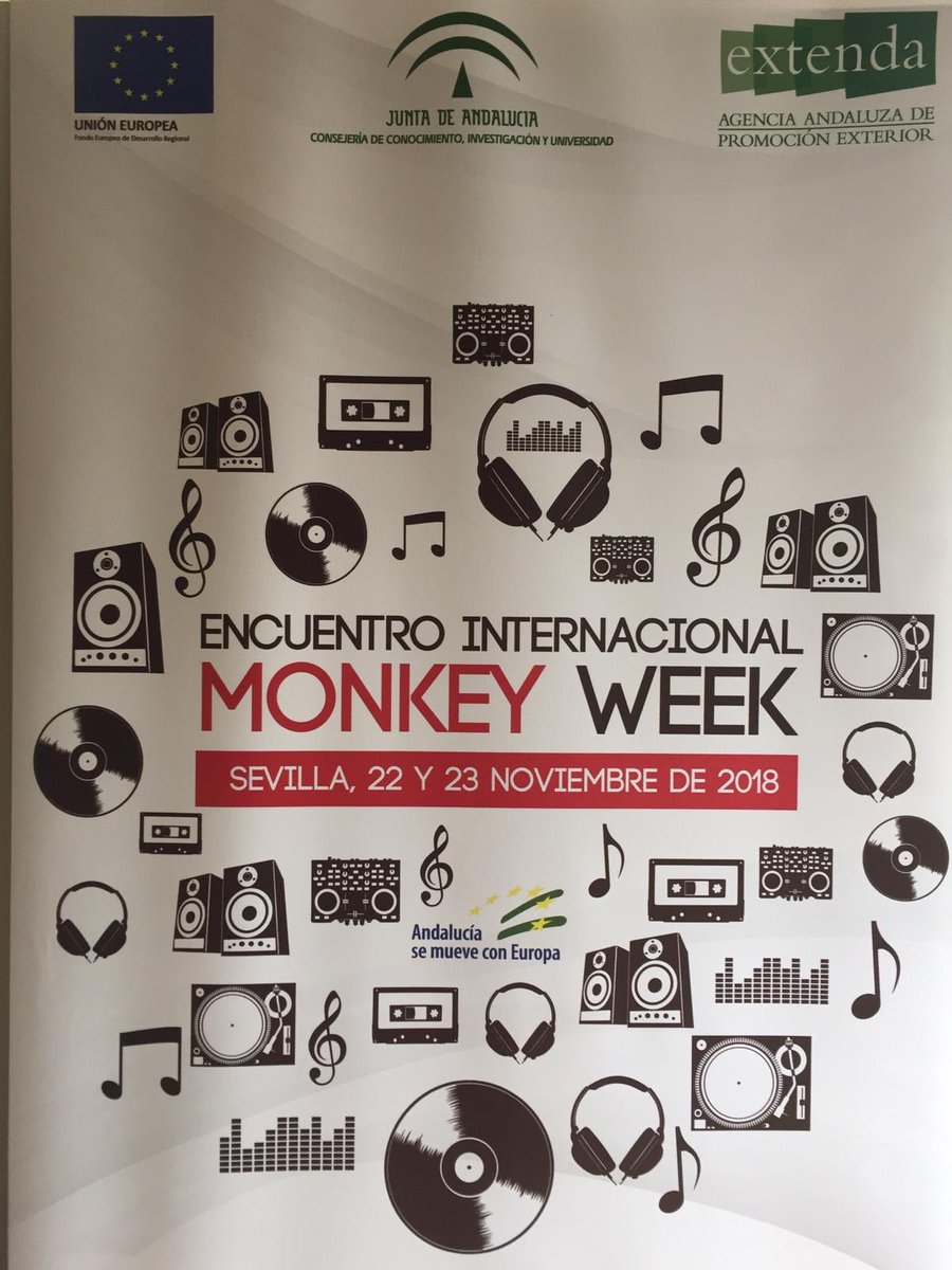 patricoonic's tweet photo. Otra edición de @Monkeyweek y @extendajunta organizando #negocios entre empresas andaluzas y extranjeros para salir a los #mercadosinternacionales #Internacionalización. Esta tarde VÍDEO en @empresaexterior https://t.co/lOUspcXGFJ