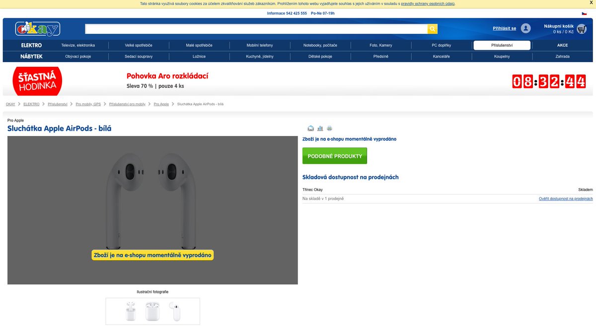 martinholata's tweet photo. Tak si říkám, jestli je tento způsob kampaně Oukej? 😂
#BlackFriday #Marketing #Apple 

PS: Nechtěl jsem sluchátka. https://t.co/H5emO6Rrbo