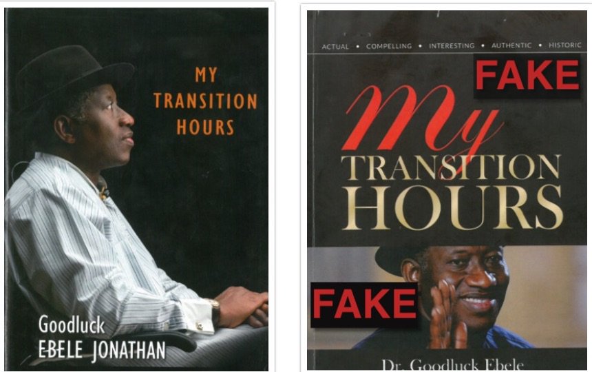 GEJonathan's tweet image. 1. We have just been informed that a fake document contrived by mischief makers is being passed on as the e-version and hard copy of the just launched ‘#MyTransitionHours&apos;.