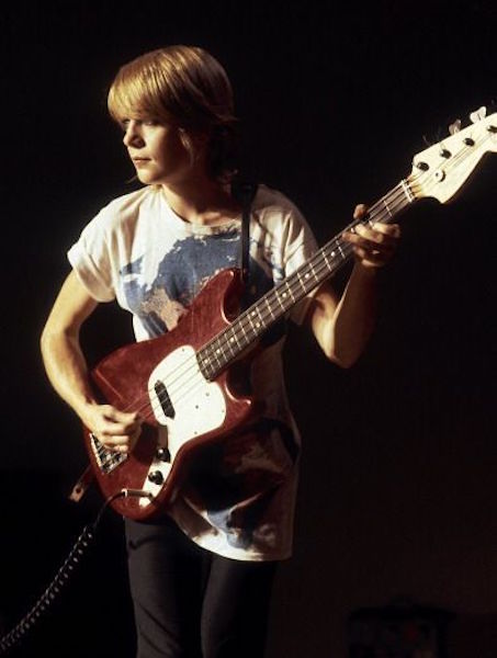 Happy birthday to Tina Weymouth, born in 1950.    