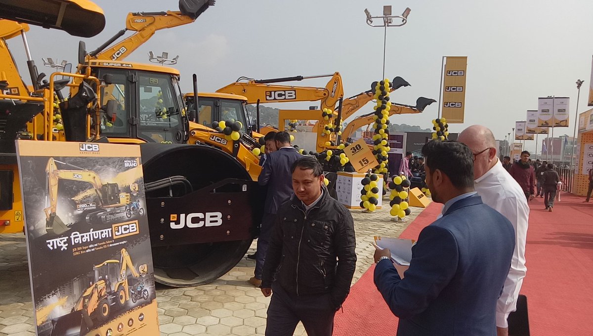 fx16news's tweet photo. #Nepal"s Largest Exhibition on Construction Equipments and Technology #ConMac2018 begins in #Bhaktapur. Minister for Physical Infrastructure and Transport of Nepal Raghubir Mahaseth inaugurates 3-day mega event organised by #CII in association with Embassy of #India. https://t.co/RhUYFKqb5k