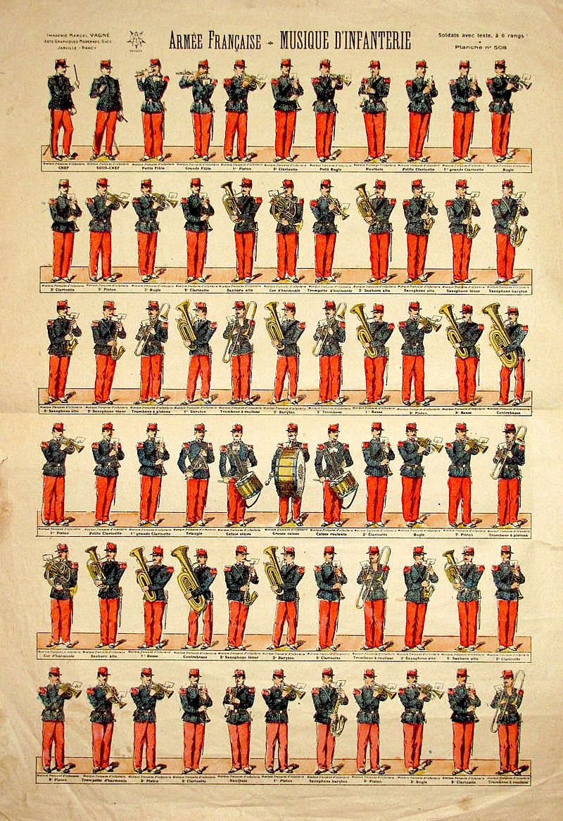 07_dmd's tweet photo. 🎼Aujourd'hui #SaintCécile bonne fête à toutes les #fanfares #musiques et autres #bagads militaires ! #tradition #patrimoine 🎶 https://t.co/Ebcqrp6sEr