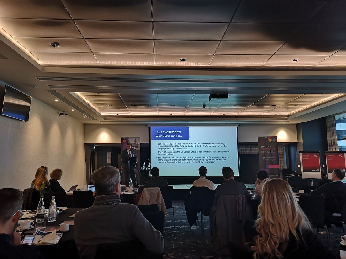Matt Dutchak (@matt_doni) on Twitter photo What a fantastic and very empowering event. 360 Degrees Media, discussing about Doncaster’s upcoming Film Studio and Training Academy. #doncasterisgreat
<a href="/BusinessinDN/">Business Doncaster</a> <a href="/Ambassadors_DN/">DoncasterAmbassadors</a>
<a href="/Doncaster_Place/">DestinationDoncaster 👩💻</a> What a fantastic and very empowering event. 360 Degrees Media, discussing about Doncaster’s upcoming Film Studio and Training Academy. #doncasterisgreat
<a href="/BusinessinDN/">Business Doncaster</a> <a href="/Ambassadors_DN/">DoncasterAmbassadors</a>
<a href="/Doncaster_Place/">DestinationDoncaster 👩💻</a>