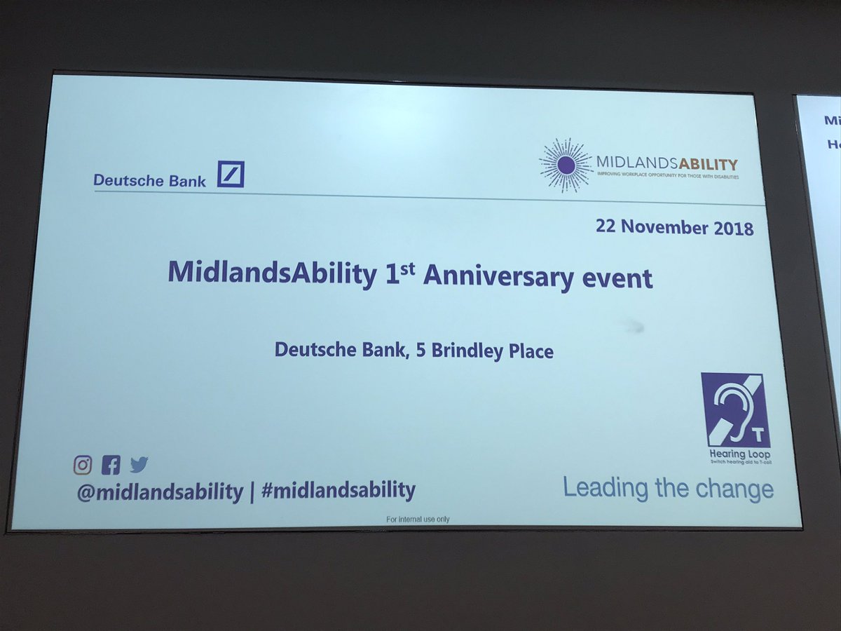 midlandsability's tweet photo. Very excited for today’s Midlands Ability first anniversary event https://t.co/FeeqHdYnv3