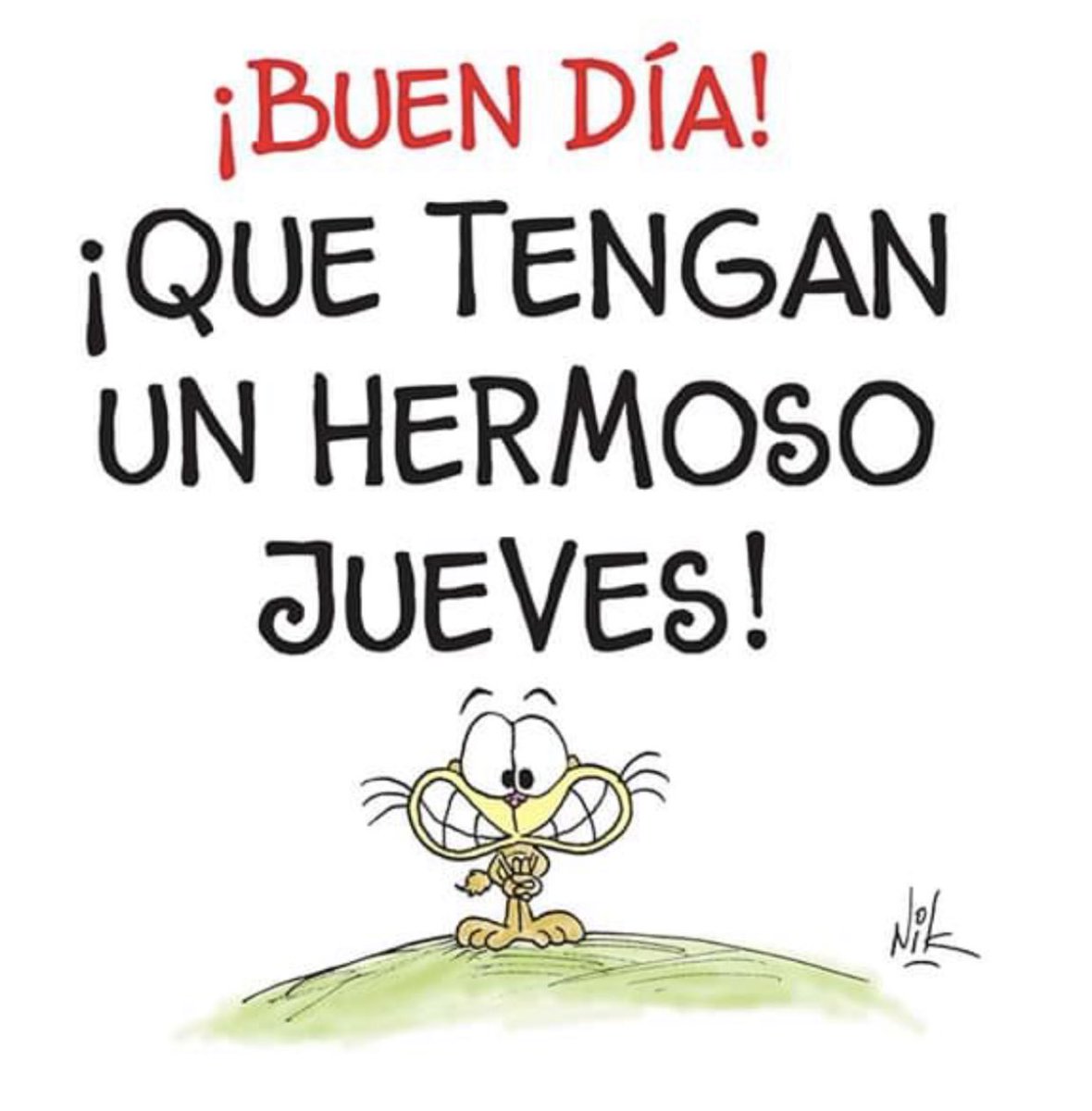 Nik on Twitter: "#BuenJueves… "