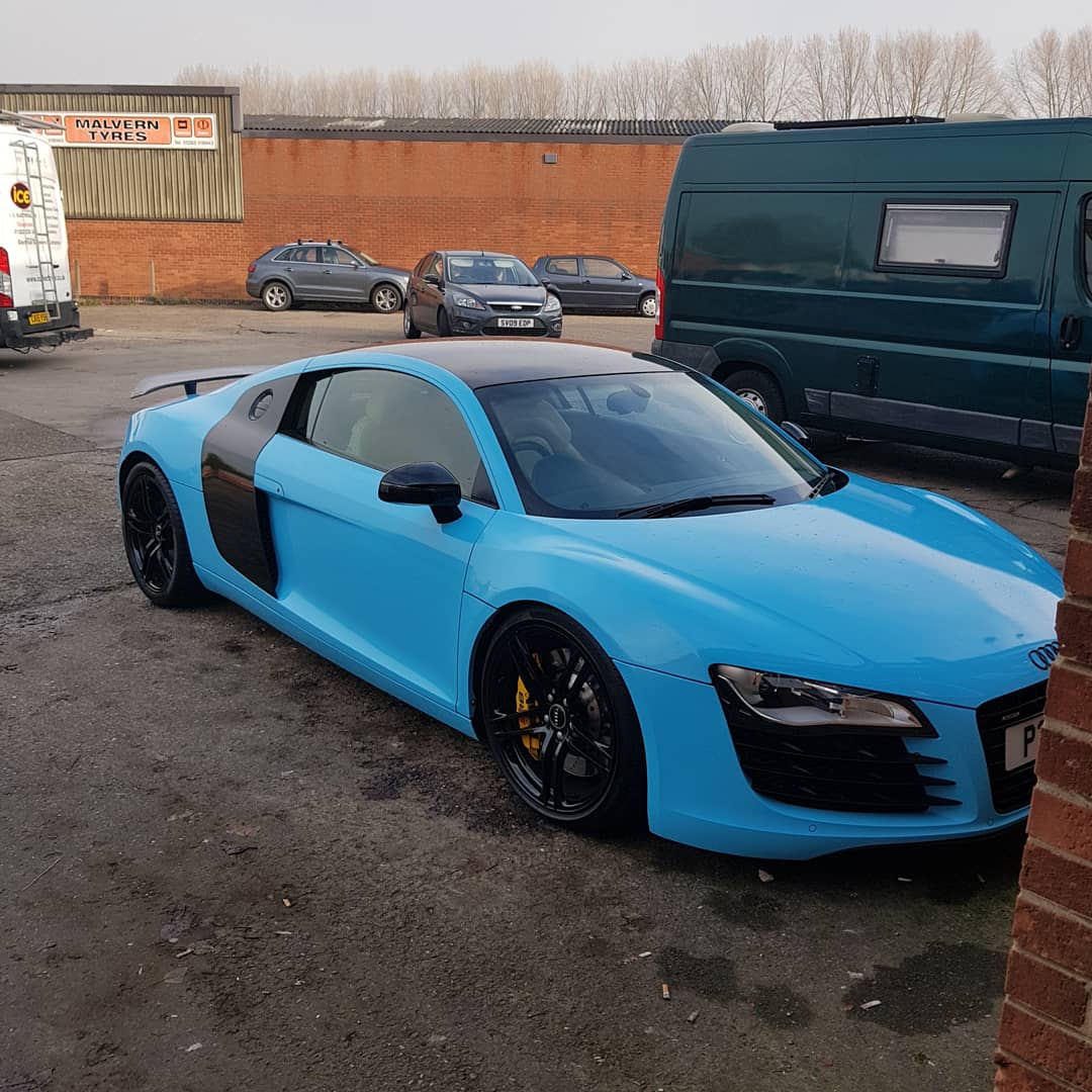 Alanstestcentre's tweet photo. Lovely AUDI R8 in for test this morning https://t.co/6jPeiP7Qz9