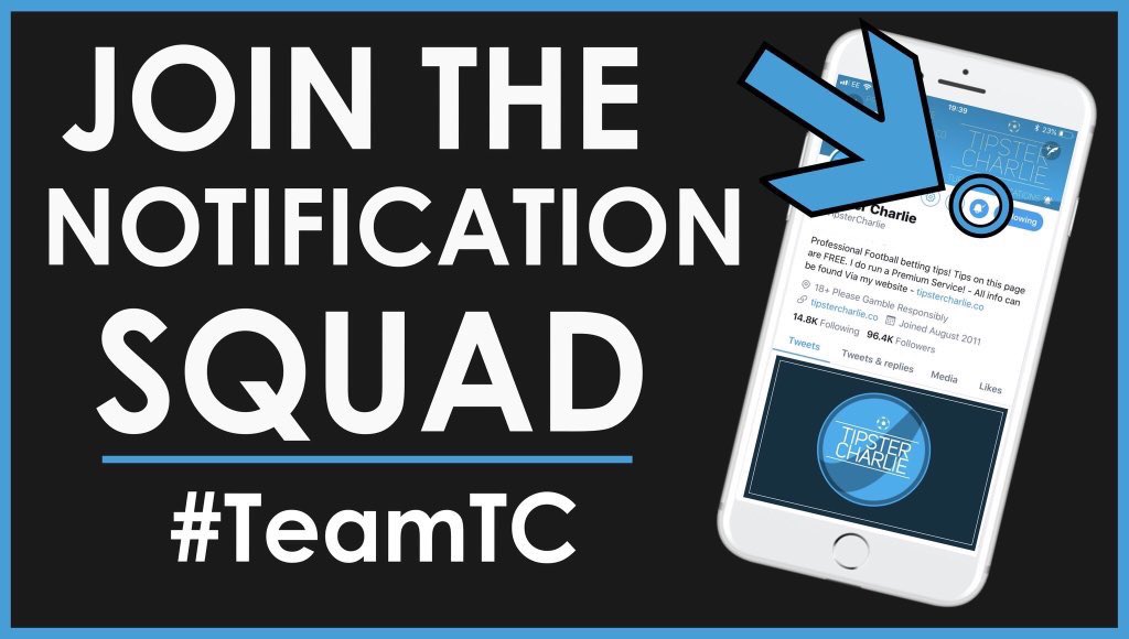 TipsterCharlie's tweet image. ⚫️Black Friday £100 Giveaway!⚫️

As it’s Black Friday weekend I’m going to give one person £100!

How to enter⬇️⬇️⬇️

RT/LIKE this tweet ✅

Turn notifications ON✅

RT/LIKE my PINNED tweet. 

All steps must be complete for you to be entered!

Goodluck everyone ❤️