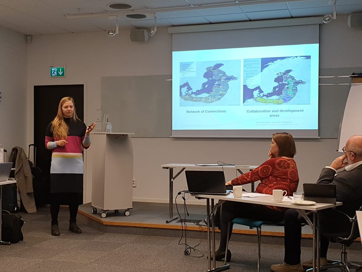 VASAB_org's tweet photo. Today #NSBCoRe project experience was presented at the Baltic Sea Commission Transport Working Group meeting in Gävleborg @CPMR_BSC #EUSBSRBetterTogether #Interreg https://t.co/IvTiEe1aDX
