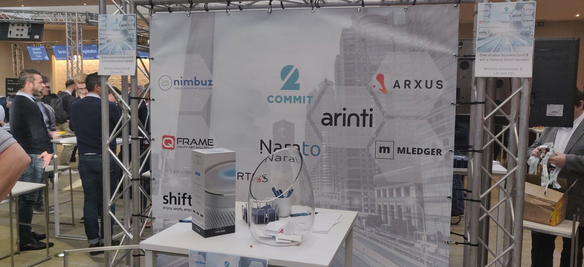 WouterDelvaux's tweet image. Come visit our booth at #MicrosoftTechSummit to win a Cortana Smart Speaker! @Microsoftbe @Arxus_Cloud