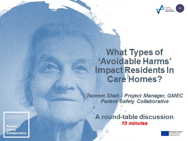 GMEC_PSC's tweet image. A big thank you to @safestepsFV @AQuA_NHS @BruinBiometrics for showcasing at our &apos;reducing #avoidableharm in #carehomes&apos; workshop yesterday #Qualityimprovement reducing #falls #pressureulcers improving #patientsafety for all! #innovations in #healthcare