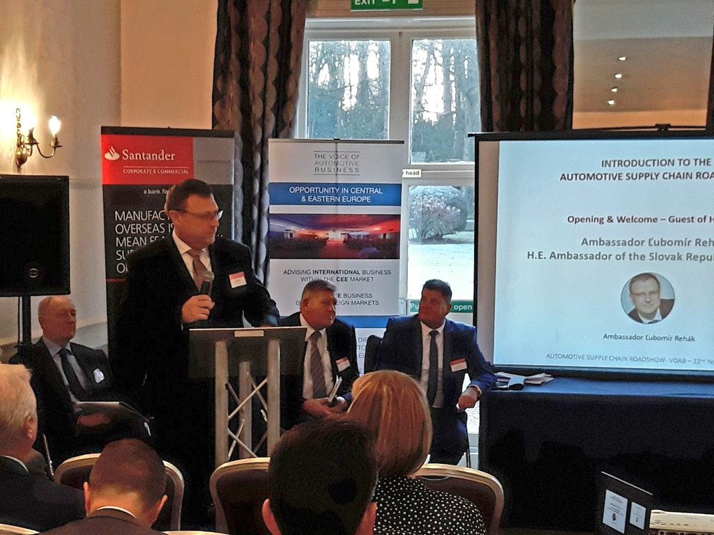 RehakLubomir's tweet image. Glad to participate at the opening of the #automotive #roadshow at #Coventry today. Presenting investment opportunities of Slovakia &amp;amp; other Visegrad countries - Slovakia is current V4 Presidency. #CWBF2018 @CWBFestival #Vobevent @thevoiceofauto @GrantThorntonSK