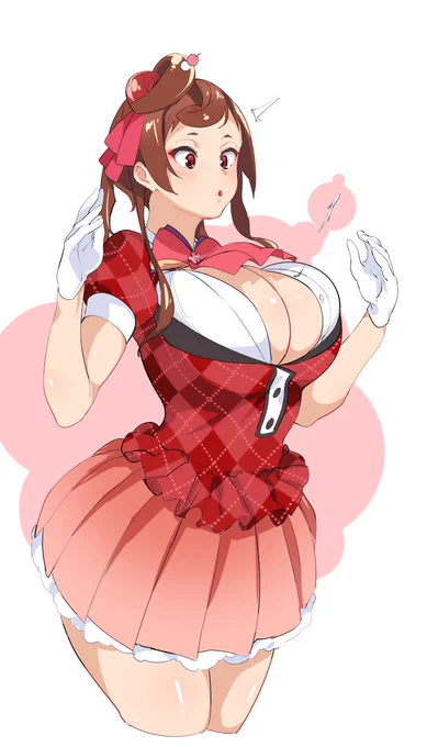 衣装のおっぱいすごい 