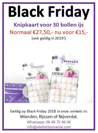 Deal 2 voor #BlackFriday2018