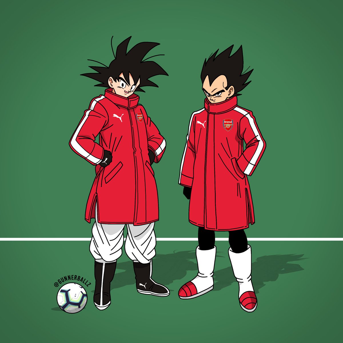 puma x dragon ball z