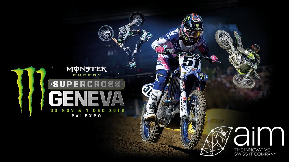 AiM partenaire du Monster Energy #Supercross grâce l’analyse des données issues de l’enquête «Voix du visiteur» !
RDV à Palexpo les 30 Novembre &amp; 1er Décembre pour assister au plus grand événement sportif indoor de Suisse (lnkd.in/dy5czrB)
#MonsterEnergy