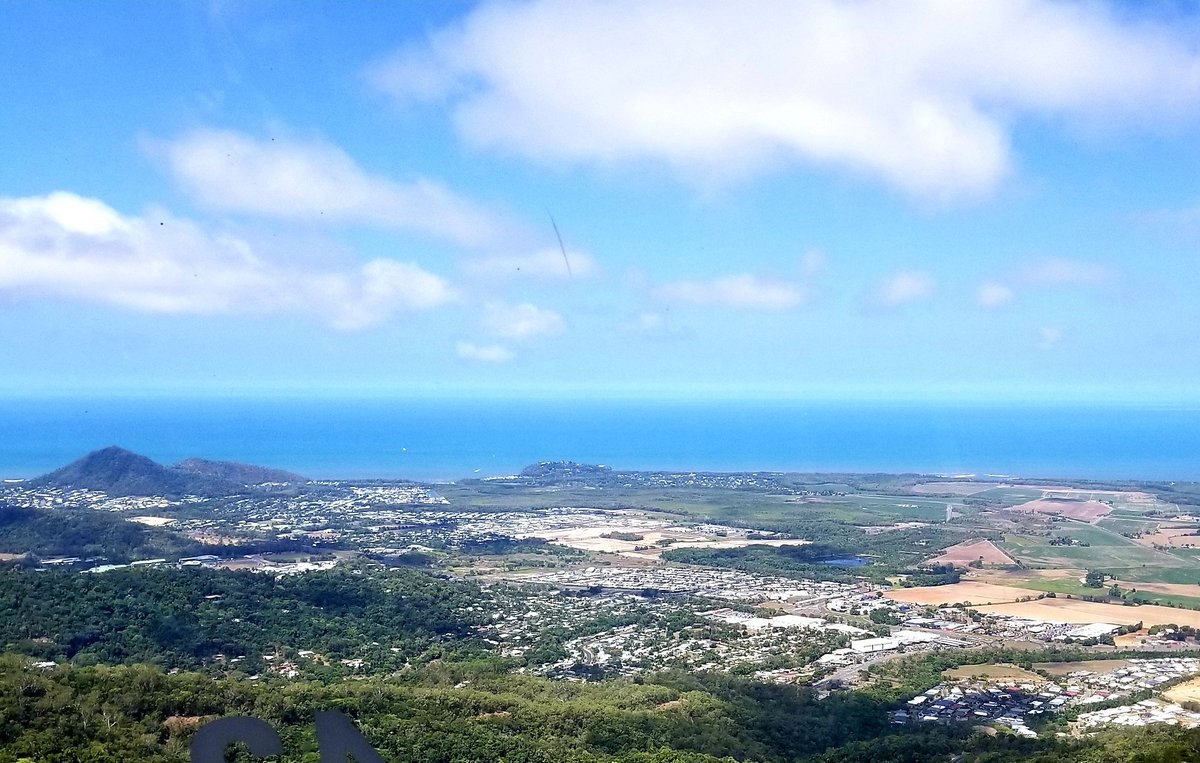 JonWroten1's tweet image. HAPPY THANKSGIVING from the LAND DOWN UNDER🇦🇺. Spent couple of days sailing GREAT BARRIER REEF.  Arrived in Cairns, rode a 1890s train into the rainforest to Kuranda, then rode Skyrail buckets down mountain skimming tops of the canopy. #PassageForTwo #AdventureOfALifetime