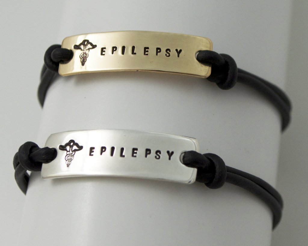 Stainless Steel Medical Alert Adjustable Silicone Bracelet Engraved Epilepsy  Asthma Warfarin Bracelets - AliExpress