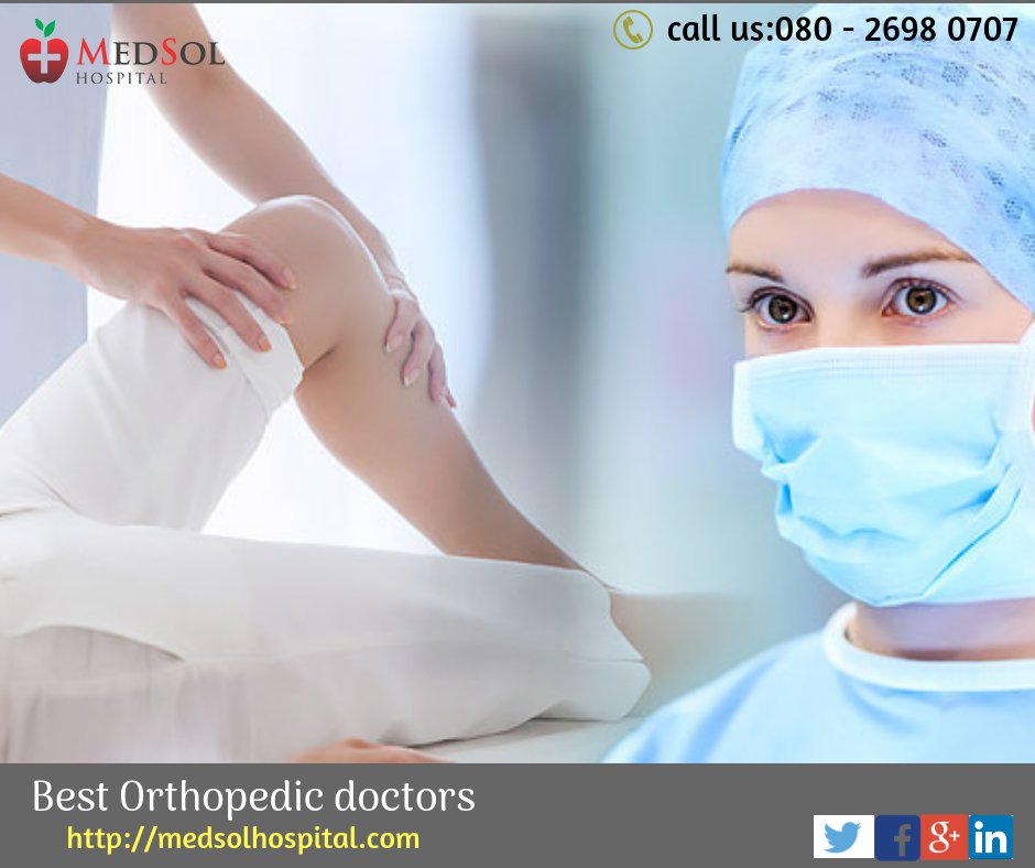 MedsolH's tweet photo. #Medsol_Hospital
Top most orthopedic hospitals in Bangalore with the best orthopedic doctors in city. We provide the best orthopedic care in Bangalore for all bone problems.
#Best_Orthopedi_Doctor https://t.co/zeZjGw827D