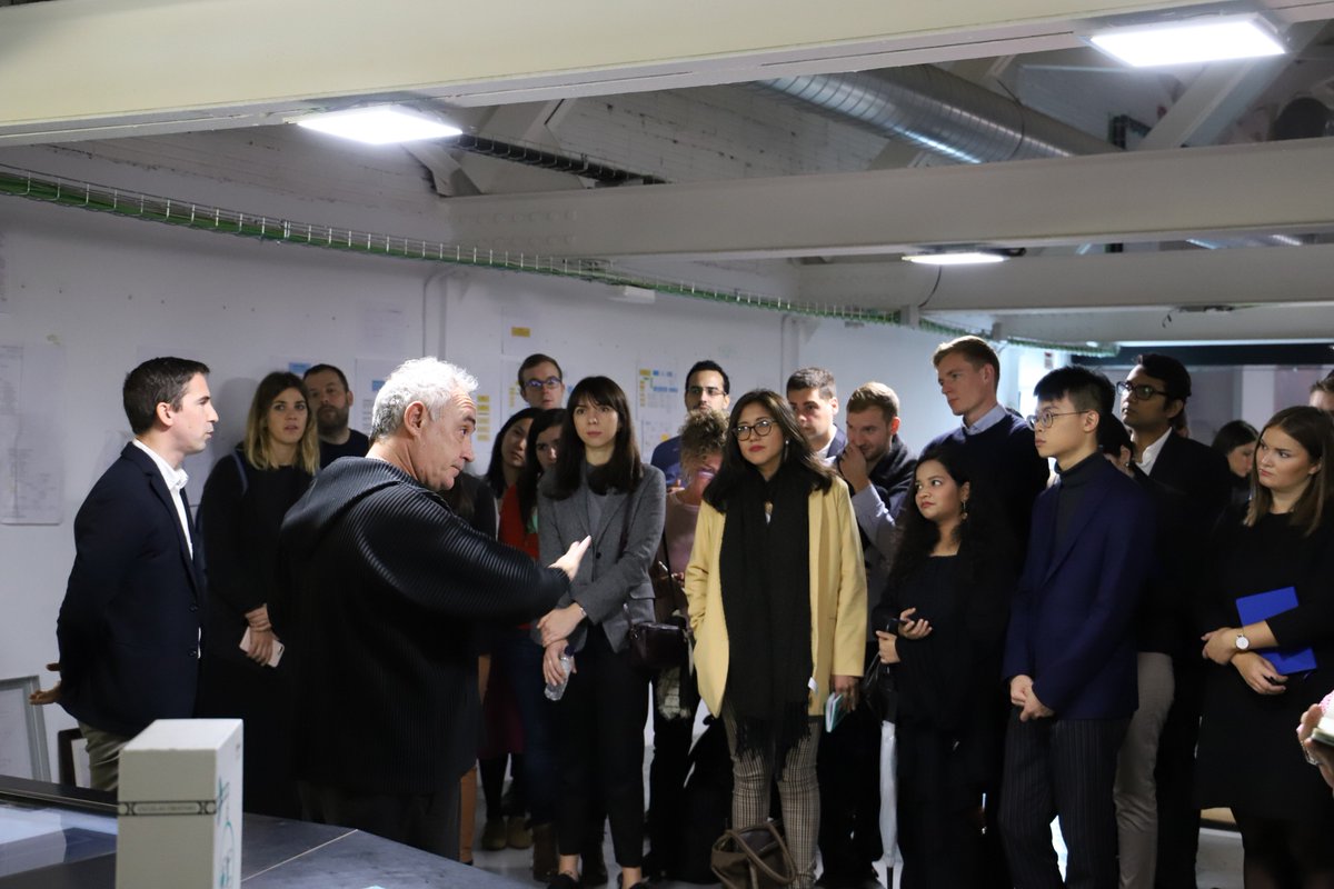 Esade's tweet photo. What a day! #C4BI is already here ⏱ All the participants are ready to spend the morning at the #BulliLab with @ferranadria
@MITSloan, @CBScph, @OxfordSBS, @AaltoUniversity https://t.co/56wtFaTGFY