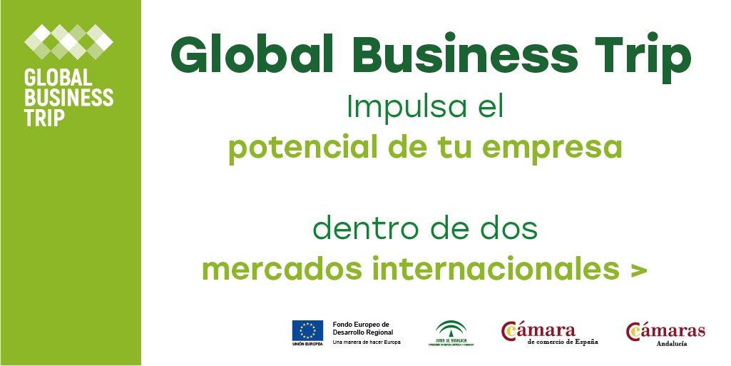 CCAndalucia's tweet photo. #TICGBT ➡ Objetivo Global Business Trip:
✅Ofrecer un servicio de apoyo integral durante la internacionalización
✅Fomentar e impulsar la competitividad en dos mercados clave
¿A qué esperas para apuntarte? 🤔
✨ https://t.co/ACaz0iOC9T ✨ https://t.co/rPWF9nqwAE