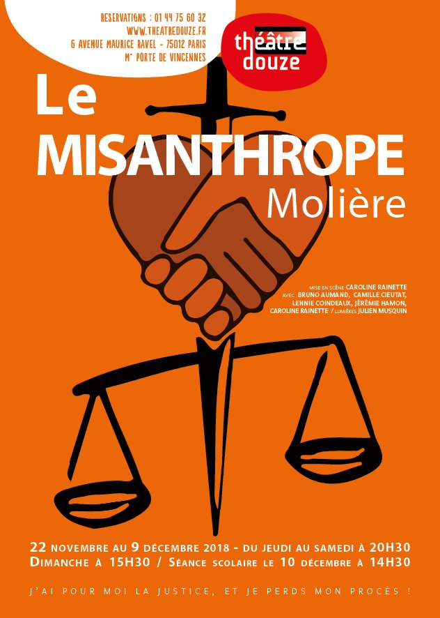 Etincelletroupe's tweet photo. Jour de 1ère au Théâtre Douze pour Le #Misanthrope ! ⭐️
Un classique revisité à ne pas louper ! 🧡
#sortir #paris #sortieaparis #theatre #theatreparisien #moliere #theatredouze #theatredouze #classique #actualité #theatreaparis #paristheatre
https://t.co/wc50mWkI6s https://t.co/iHmD9QWcxf