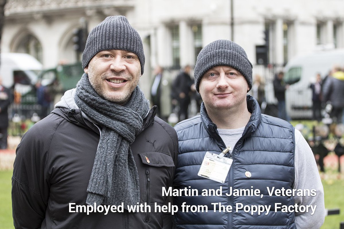PoppyFactory's tweet photo. Having a #disability should not be a barrier to meaningful work. At The Poppy Factory our vision is that every #workplace values #veterans with physical and mental health conditions. #thursdaythoughts #thursdaymotivation #charity #teampoppyfactory #ptsd #support https://t.co/xKp3V72waS