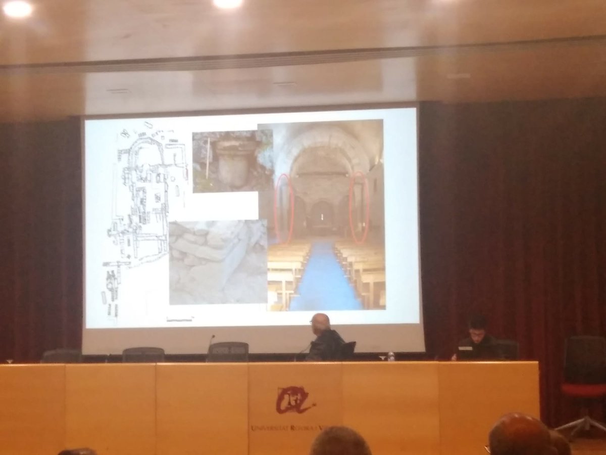 LAP_UdG's tweet photo. Presentació de la comunicació "Del paganismo a la cristianización. La transformación de espacios de culto romanos en iglesias en el ager  Gerundensis" a càrrec de @AnaCostaSole del @LAP_UdG @UdGLletres #TarracoBiennal https://t.co/9ZucfK3rlX