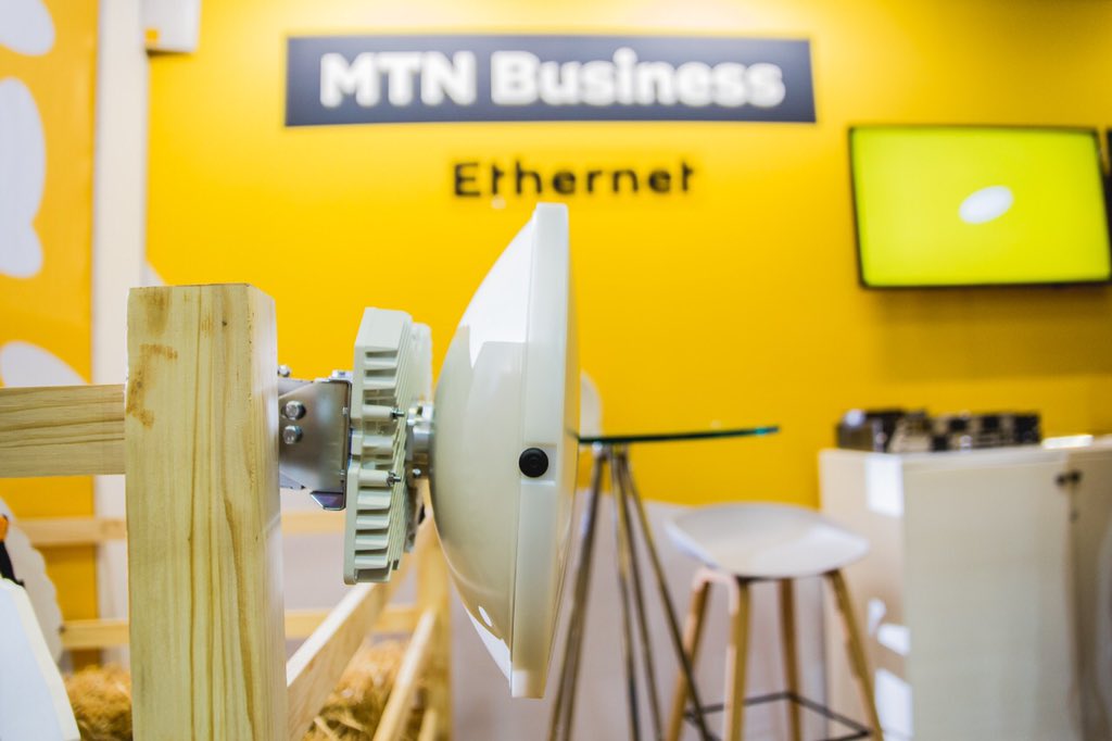 MTNBusinessZA's tweet photo. Seen at #ICTSummit: We are dedicated to providing ethernet everywhere, especially rural areas where connectivity is limited. Visit our stand to find out more! https://t.co/jecvEh32Gr