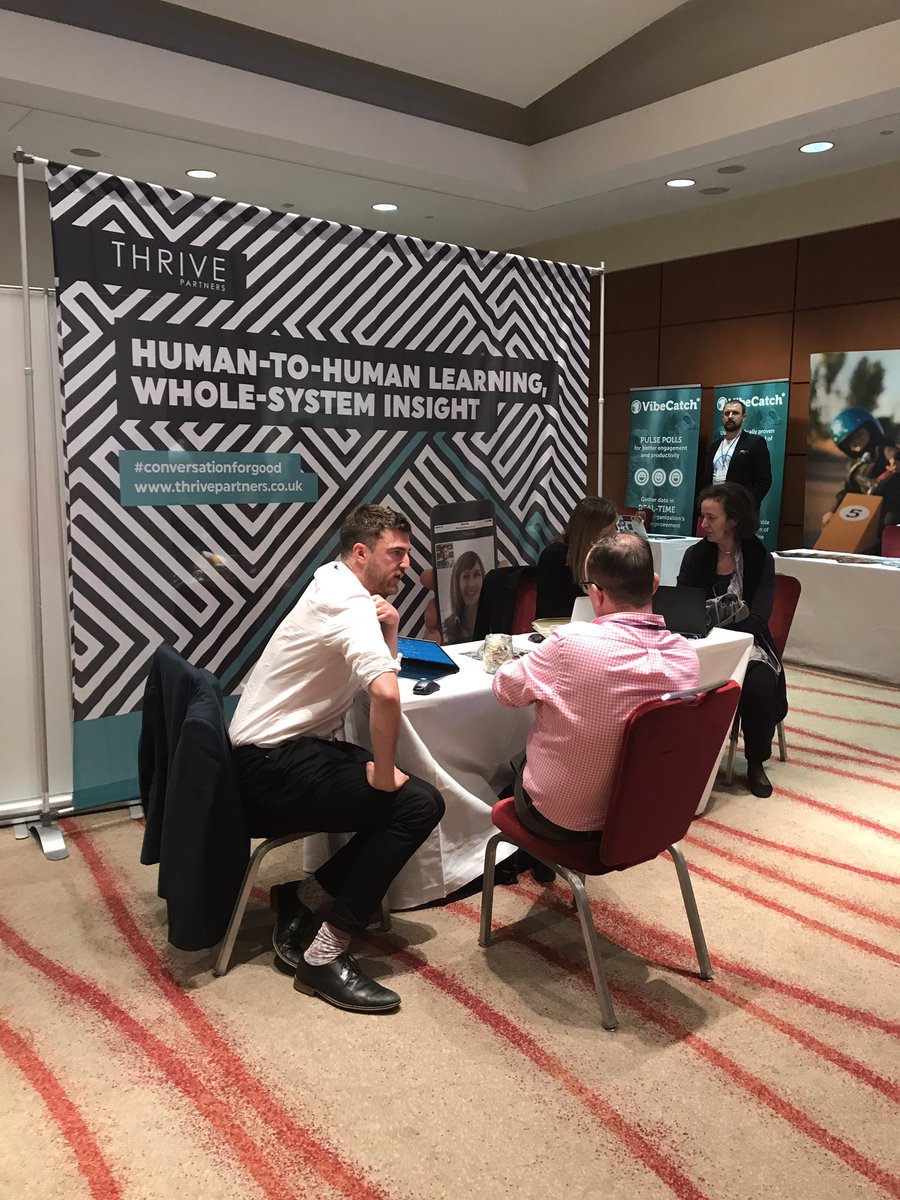 HRVisionEvent's tweet photo. Come and check out @thrivepartner’s stand #conversationforgood #HRVision18 https://t.co/rsg5ypnmPp