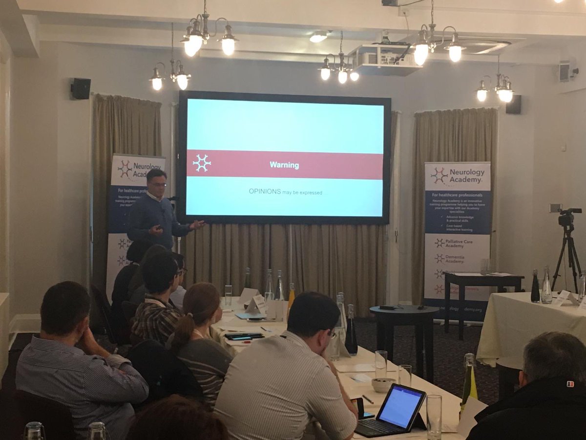 TheNeuroAcademy's tweet image. A session on a DMT update with relevance to practice is the next session delivered by Bruno Gran #acnr @MSTrust @mssocietyuk #MSAcademy