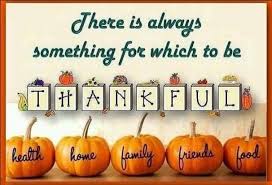 Wishing all a Happy and Healthy Thanksgiving!!