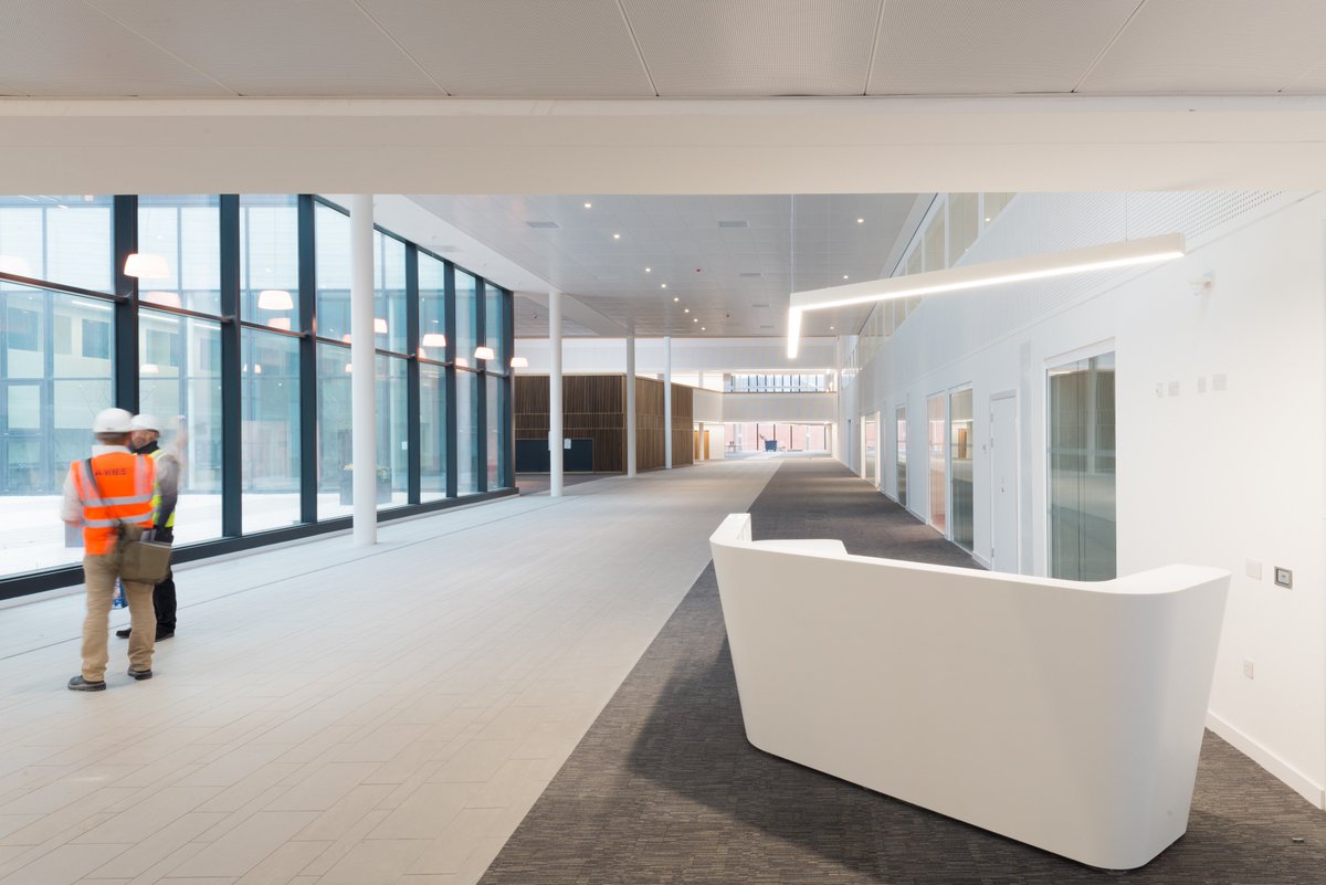 AllianceMBS's tweet photo. The latest photos from inside the building feature the main teaching and learning space, known as The Hive. The photos also feature the Eddie Davies Library. See our Flickr account for more photos: https://t.co/vKN99OQo71 https://t.co/BDcAkYm4Yj