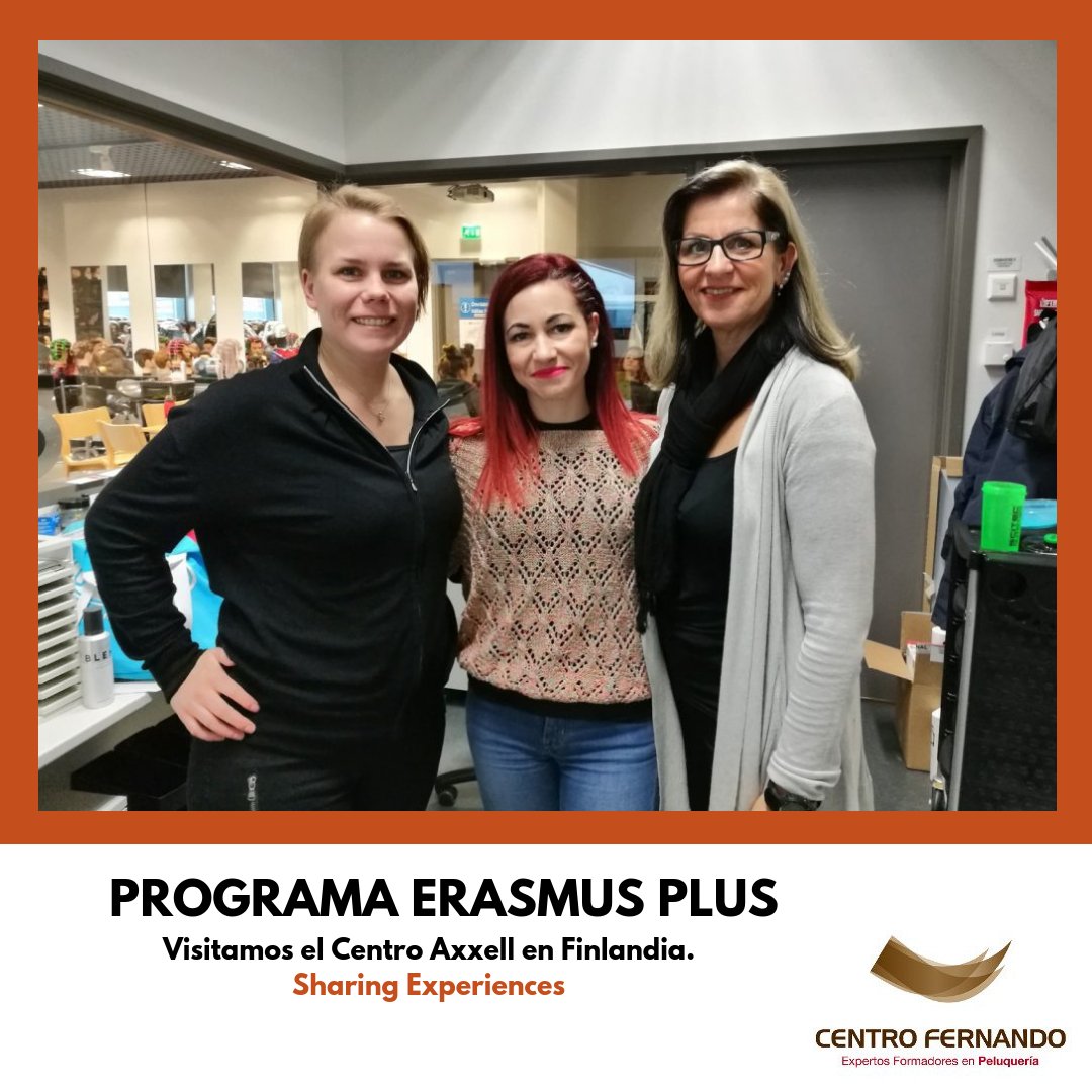 centro_fernando's tweet photo. Una profesora de Centro Fernando ha visitado la escuela profesional @axxell_finland en #Finlandia dentro del programa #erasmusplus.
Descubriendo la metodología y el trabajo de nuestra profesión en este país para trasladar lo mejor a nuestro centro. #sharingexperiences #fp #masfp https://t.co/rcwROHOBXp
