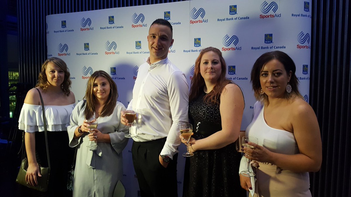5 top fundraisers were invited to the prestigious SportsBall in London last week in recognition of their efforts! Kayleigh, Stevie, Shaun, Kathryn and Stacey were treated to stunning city views whilst rubbing shoulders with <a href="/TeamSportsAid/">SportsAid</a> alumni @GregJRutherford! #timetoshine