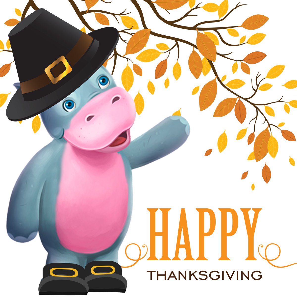 🦃🥧Happy Thanksgiving from your friends at Little Hippo Books. We are so thankful for our family of fans and our little readers!🦃🥧