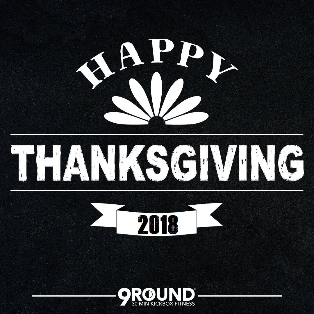 9RoundSC's tweet image. Happy Thanksgiving from all of us here at 9Round. #9Round
