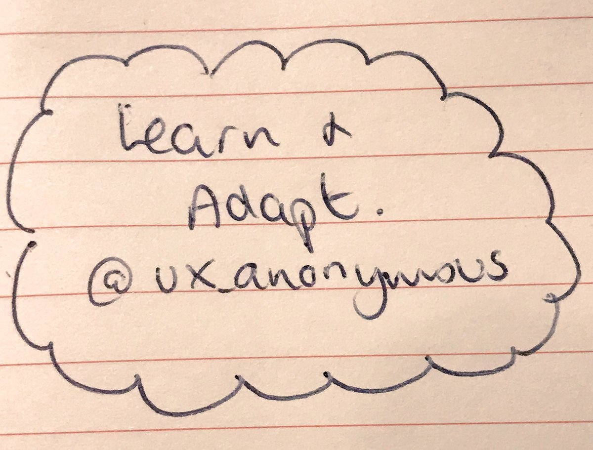 LookhereDesign's tweet image. #UXCpt18 @ux_anonymous