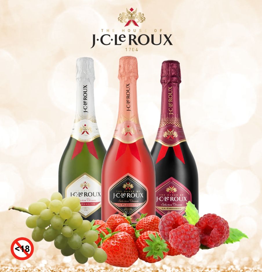 JCLeRouxNG's tweet photo. Each variant of J.C Le Roux contains a distinct flavour that makes it stand out…. Tell us what makes you stand out? 

#JcLeRoux #SparklingWine #MondayMotivation #ReleaseWhatInside https://t.co/CB4XhQo9P7