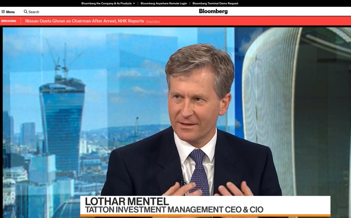 Watch Lothar live on Bloomberg now, disussing Brexit and the latest market action and outlook.  bloomberg.com/live/us